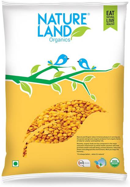 Natureland Organics Yellow Toor/Arhar Dal (Split)