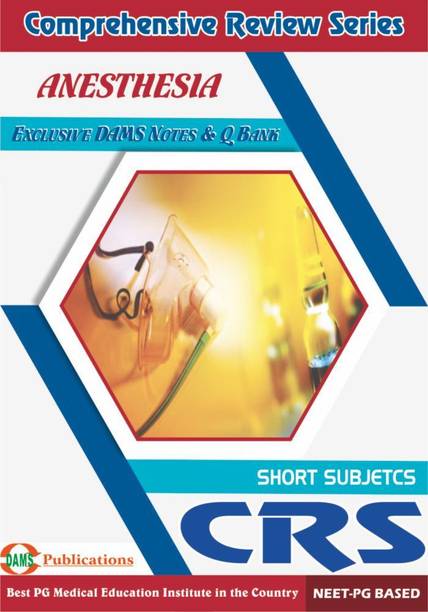 DAMS CRS-Anesthesia 2018