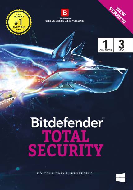 bitdefender Total Security 1 User 3 Years