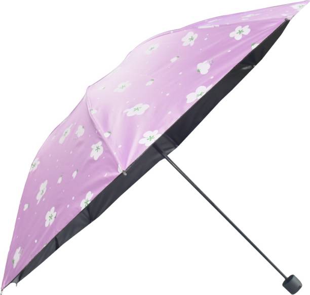 KEKEMI 3 Fold Designer Sun & Rain Umbrella