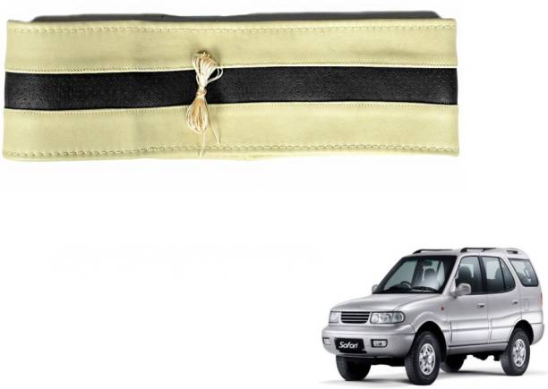 MOCKHE Hand Stiched Steering Cover For Tata Safari
