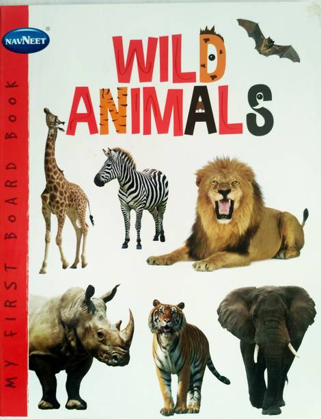 Navneet My First Board Book - Wild Animals