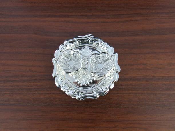 GoldGiftIdeas Nakshi Kankavati, Pooja Items for Home Silver Plated