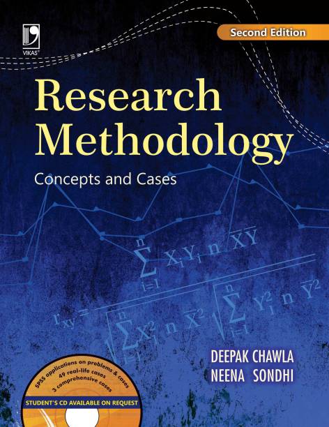 Research Methodology Concepts and Student's CD available on request