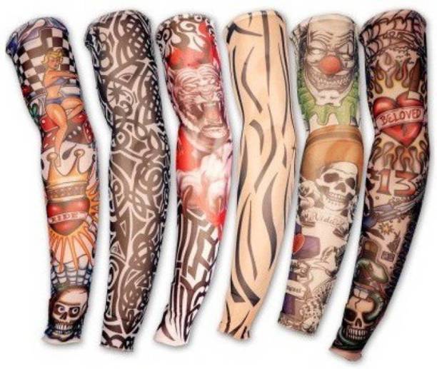 Tahiro Cotton Arm Sleeve For Boys & Girls With Tattoo