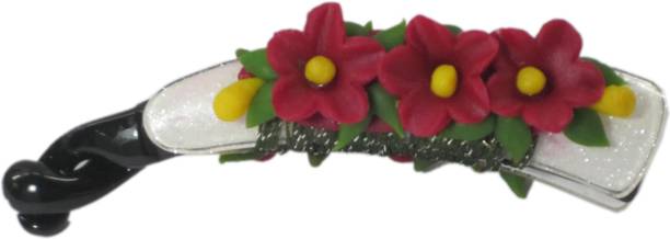 Advance Hotline Porcelain clay work fancy banana clip Banana Clip