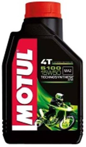 MOTUL 5100 4T 15W50 Engine Oil सिंथेटिक ब्लेंड इंजन ऑइल