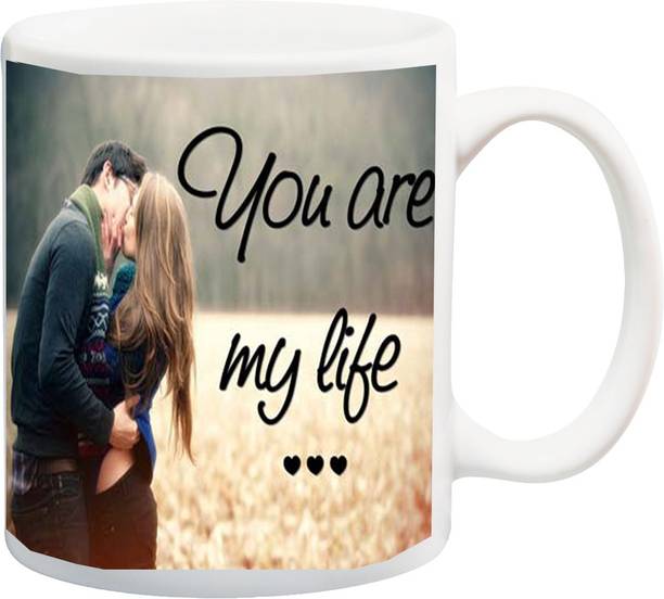 ME&YOU Gifts On Valentine's Day Kiss Day For Lover Boyfriend Girlfriend (IZ17-VK-MU-0559) Printed Ceramic Coffee Mug