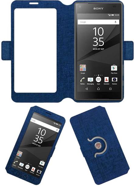 ACM Flip Cover for Sony Xperia Z5 Compact