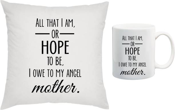 ME&YOU Cushion, Mug Gift Set