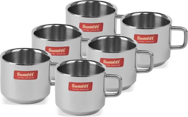 Sumeet CUPSMALL6 Stainless Steel Coffee Mug