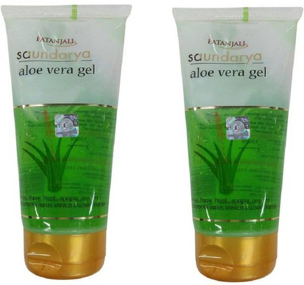 PATANJALI SAUNDARYA ALOE VERA GEL 60ML (pack of 2) Face Wash