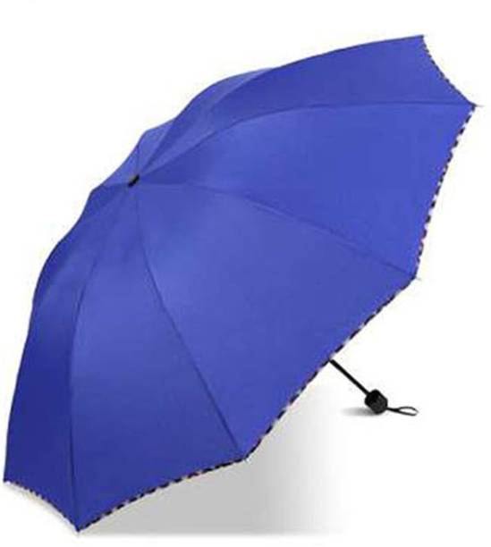 KEKEMI 3 Fold Plain2 Umbrella
