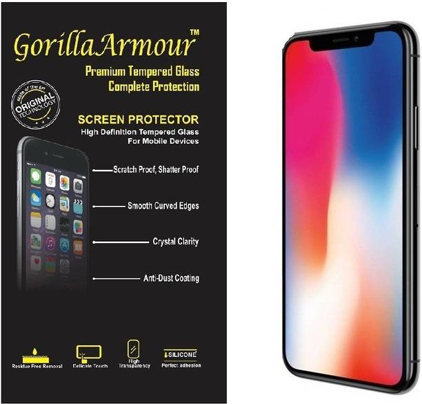 Gorilla Armour Tempered Glass Guard for Apple iPhone X