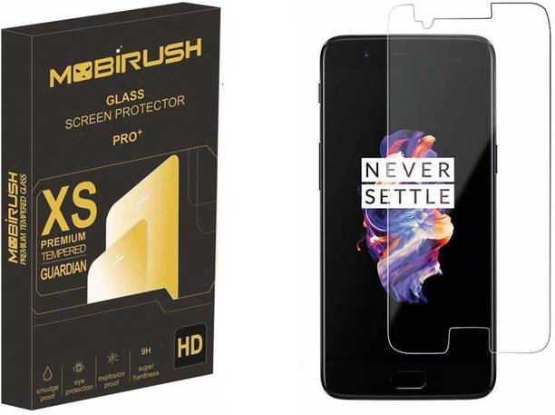 MOBIRUSH Tempered Glass Guard for OnePlus 5