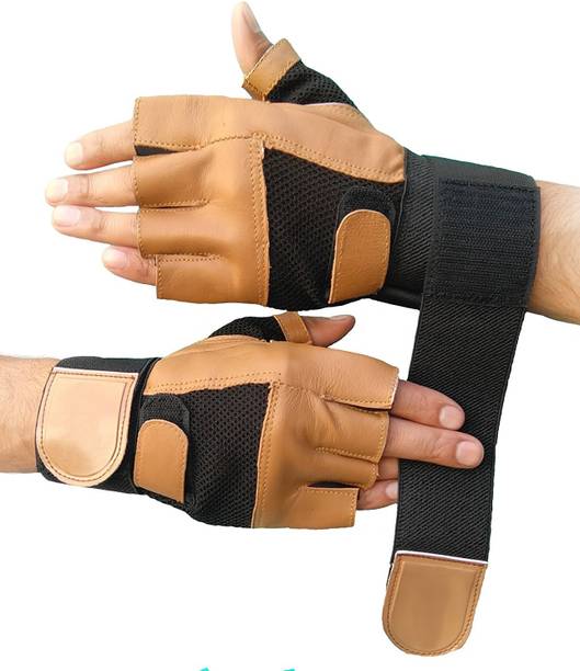 GymWar GYM GLOVES, Leather Gym gloves, Glove for Gym, Fitness gloves, Sport Glove, Workout Gloves, Gym glove for Men Gym & Fitness Gloves