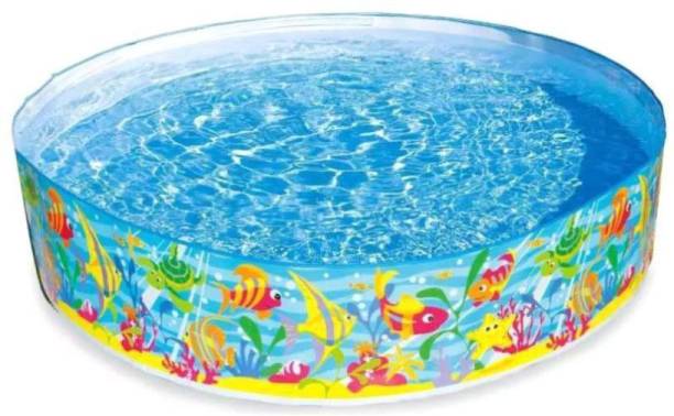 indmart Fun Swimming Pool - 6 Feet requires no air Portable Pool