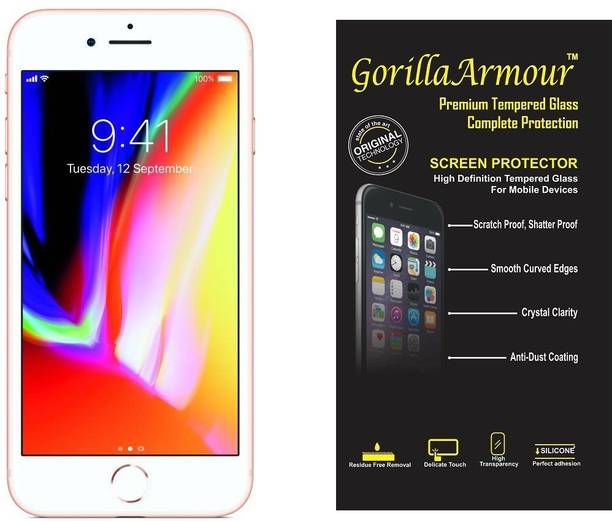 Gorilla Armour Tempered Glass Guard for Apple iPhone 8 Plus