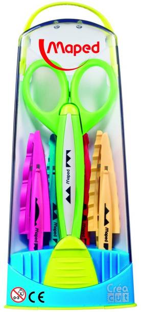 Maped CRAFT SCISSOR- 1 SCISSOR & 5 INTERCHANGABLE BLADE SET Scissors