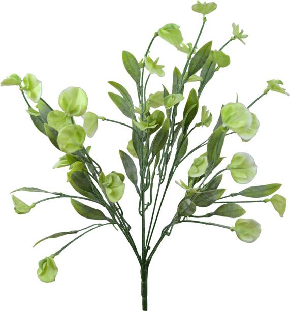 fancymart Artificial Autumn Leaves Bush plant 44 cms / 17 inchs-1482 Wild Artificial Plant