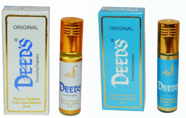अलमास DEEDS Fascinating couple pocket Perfume  -  16 ml