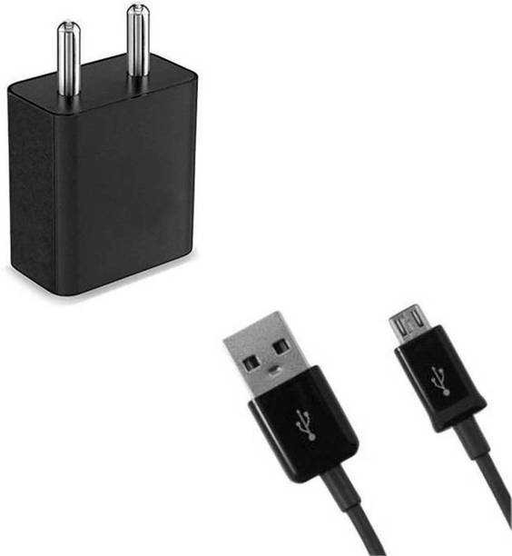Webilla 1 A Wall Charger for Mobile with Detachable Cable
