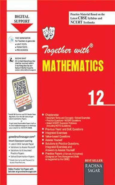 Together With CBSE/NCERT Practice Material Chapterwise for Class 12 Mathematics for 2019 Examination
