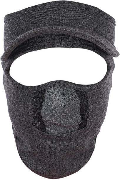 H-Store Grey Bike Face Mask for Men & Women