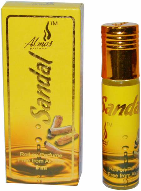 Almas Sandal Long Lasting Pocket Attar. Floral Attar