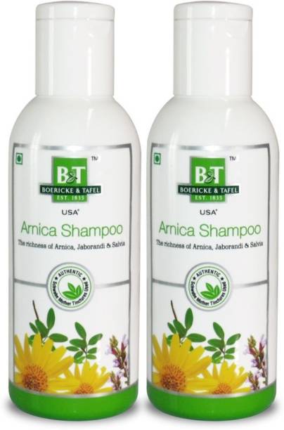 B&T Arnica Shampoo - Promotes Hair Growth & Prevents Premature Greying - Pack of 2