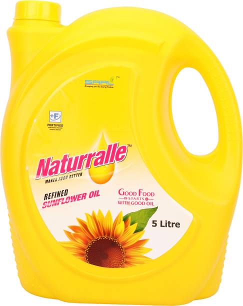 NATURRALLE Refined Sunflower Oil Can