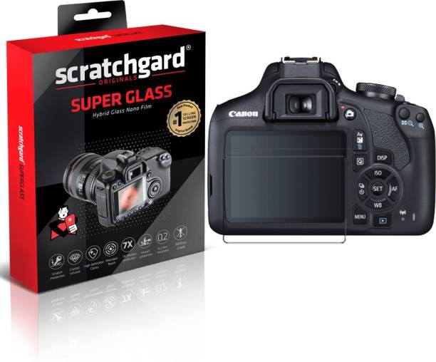Scratchgard Screen Guard for Canon EOS 1500D, Unbreakable Hybrid Nano Glass Flim