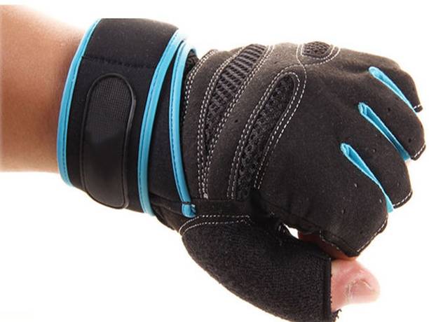 Leosportz Weight lifting wrist support Gym & Fitness Gloves