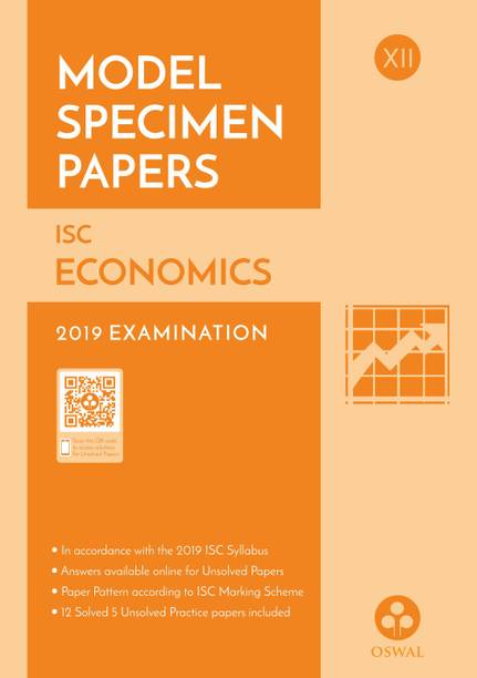 Model Specimen Papers for Economics  - ISC Class 12 for 2019 Examination
