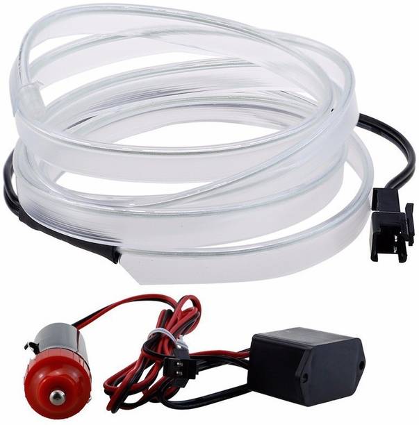 AuTO ADDiCT Premium Make Cold Neon Dashboard Luxury 5 Meter Interior Styling Lights Ice Bluish Color Car Fancy Lights