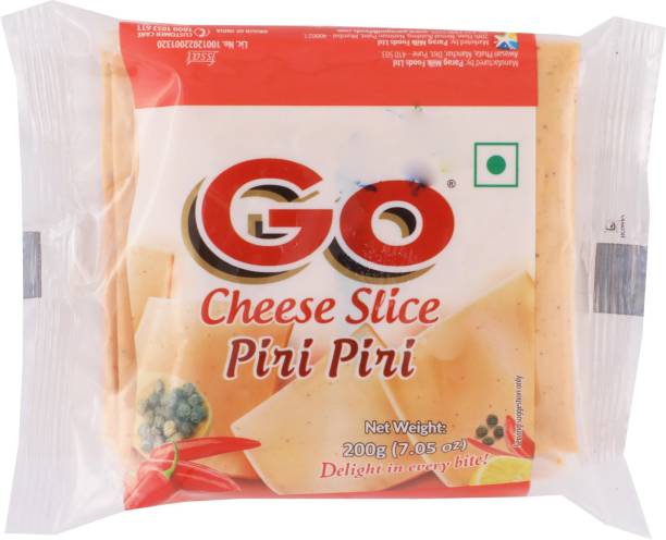 Go Piri Piri Processed cheese Slices