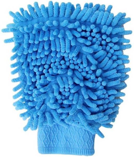 MOCKHE Microfiber Vehicle Washing  Hand Glove