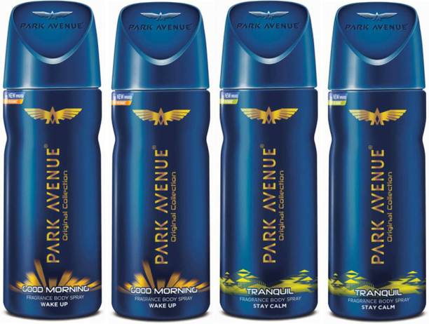PARK AVENUE 2 Good Morning and 2 Tranquil Deodorant Com...