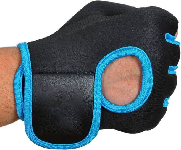 Leosportz weight Lifting With Powerfull Grip Sports & Fitness Gym Gloves Gym & Fitness Gloves