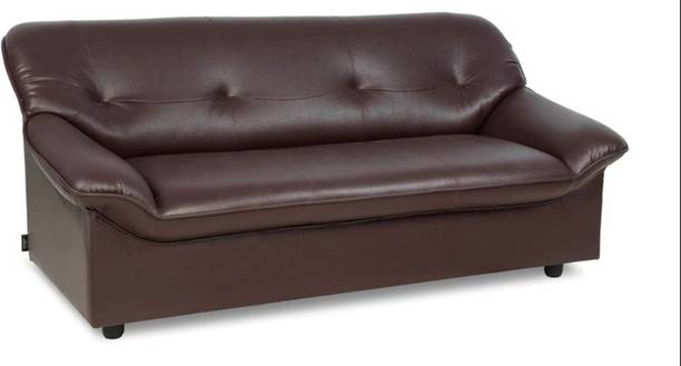 WESTIDO Leatherette 3 Seater  Sofa