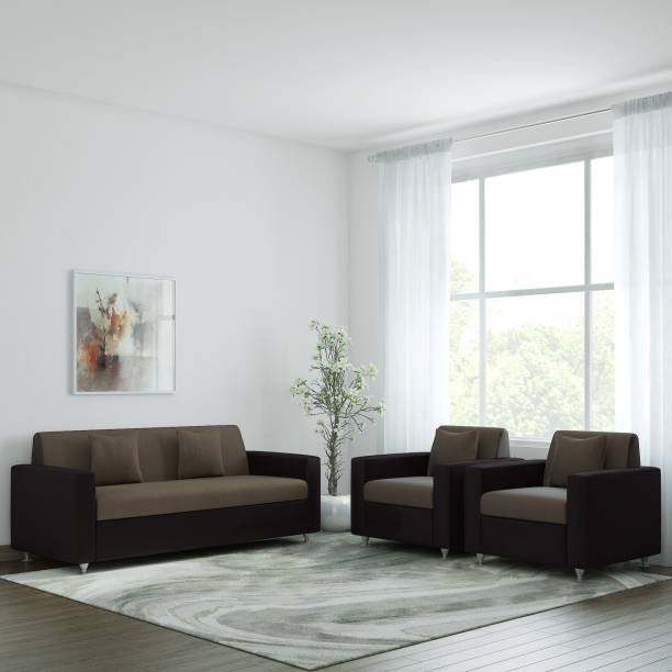 WESTIDO Fabric 3 + 1 + 1 Sofa Set