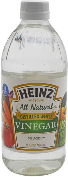 HEINZ All Natural Distilled White Vinegar, 5% Acidity - 473ml (16oz) Vinegar