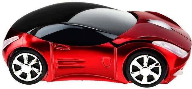 microware New 2.4GHz Wireless 3D Sports Racing Car Shaped Optical USB Mouse. for Laptop Tablet Mouse Computer Wireless Optical  Gaming Mouse  with Bluetooth