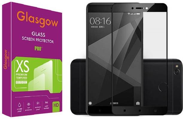 Glasgow Edge To Edge Tempered Glass for Mi Redmi 4