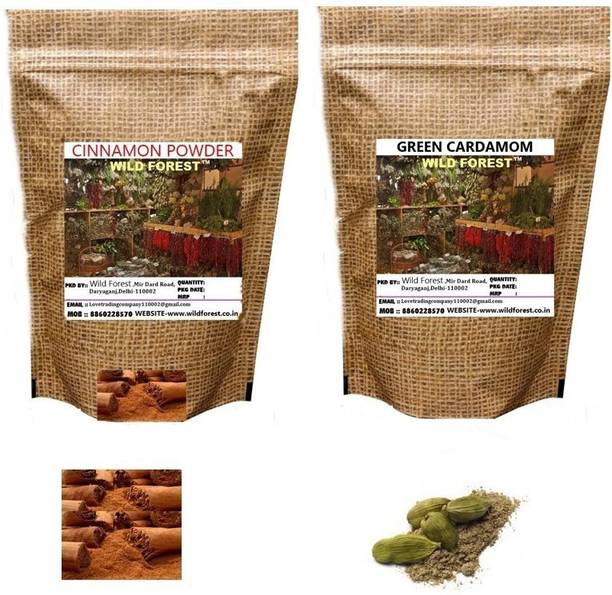 WILD FOREST Cinnamon & Green Cardamom Powder