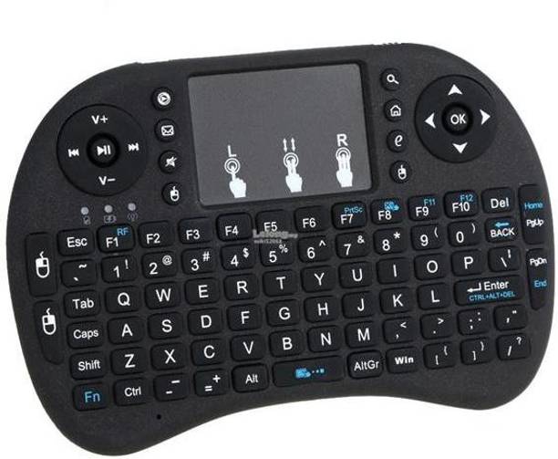 ACCESSOREEZ Wireless Touchpad Mini Keyboard Bluetooth, Wireless Handheld Multi-device Keyboard Compatible with Desktop, Laptop, Tablet, iPad, Mac