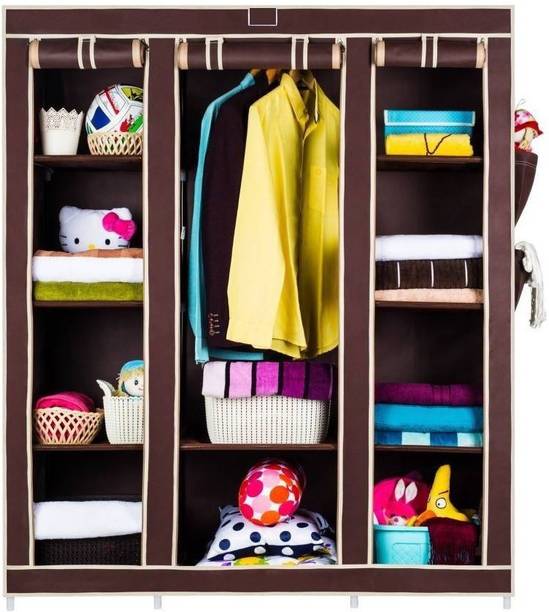 Shimon Jute Collapsible Wardrobe