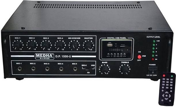 Medha Dj Plus Amplifier 350 Watt Dj Plus Professional Speakers Top