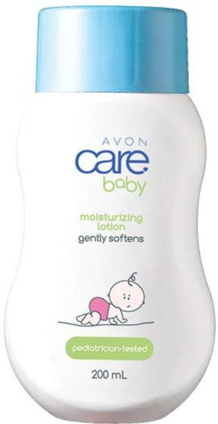 AVON Care Baby Moisturizing Lotion gently softens