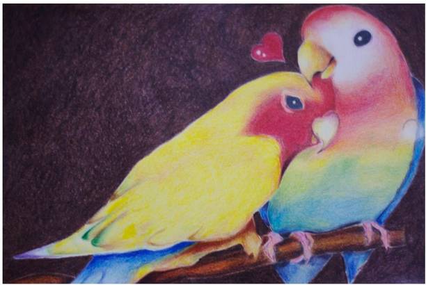 MAGPIE Pencil 0.787 inch x 13.7 inch Painting